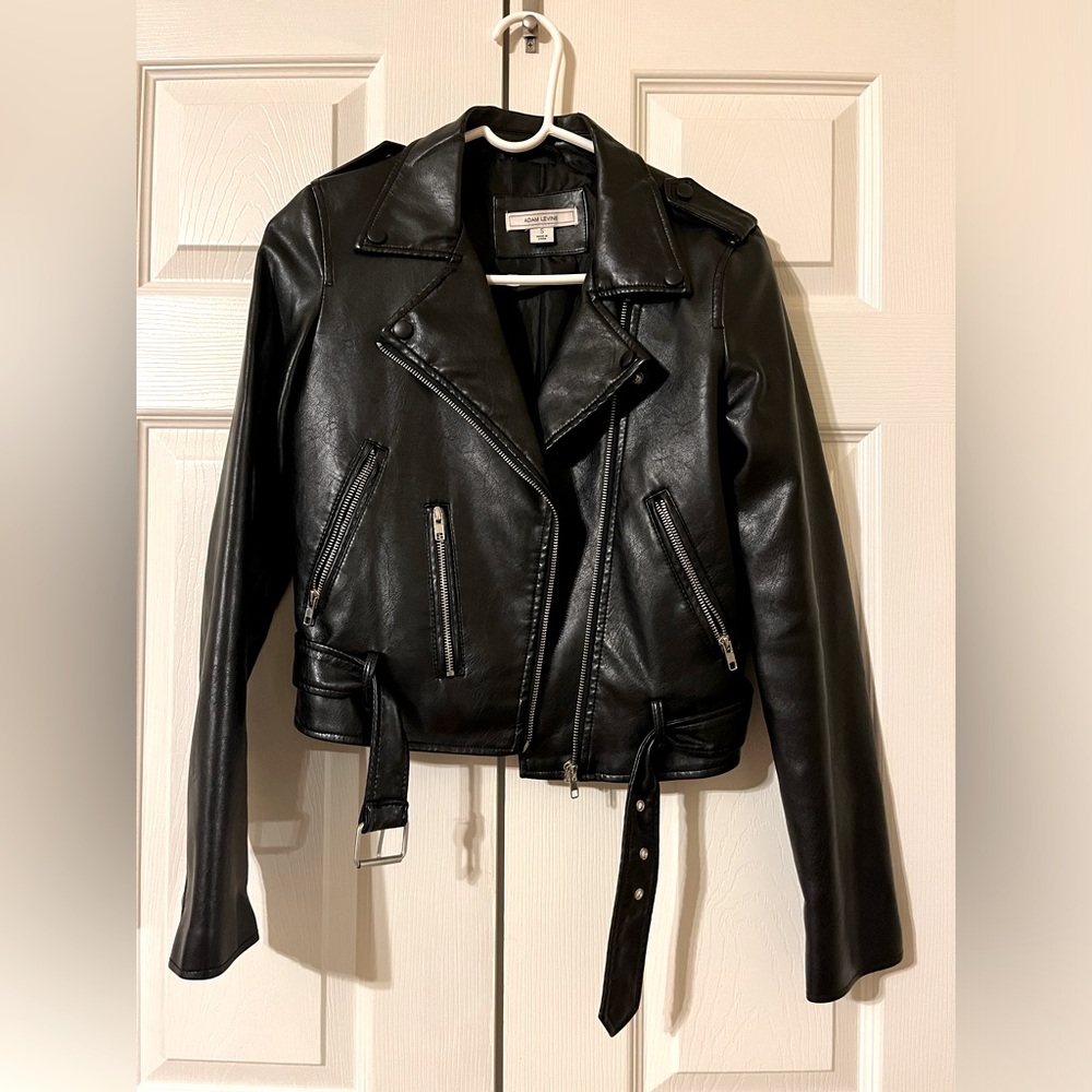 Adam Levine inspired leather jacket